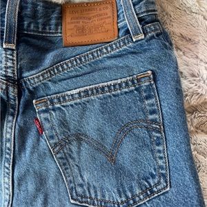 levi’s ribcage straight ankle jeans